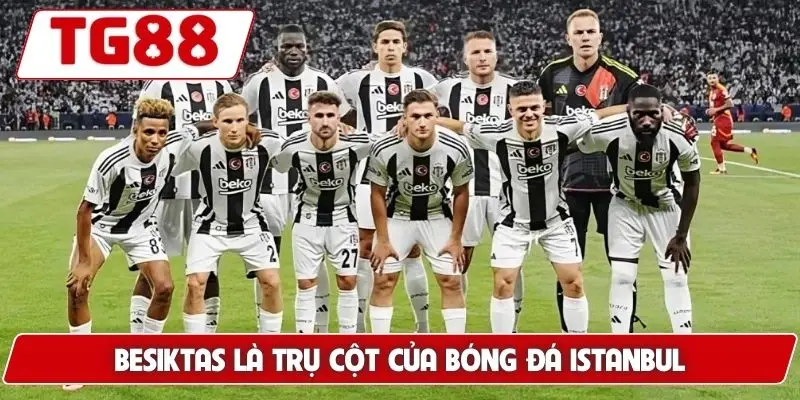 Besiktas là trụ cột của bóng đá Istanbul