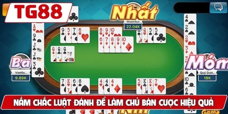 Phỏm Tại TG88 – Trò Chơi Cổ Điển Hấp Dẫn Và Thử Thách Mới 6 Nắm chắc luật đánh để làm chủ mọi bàn cược hiệu quả
