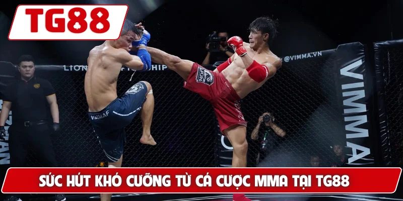 Sức hút khó cưỡng từ cá cược MMA tại TG88